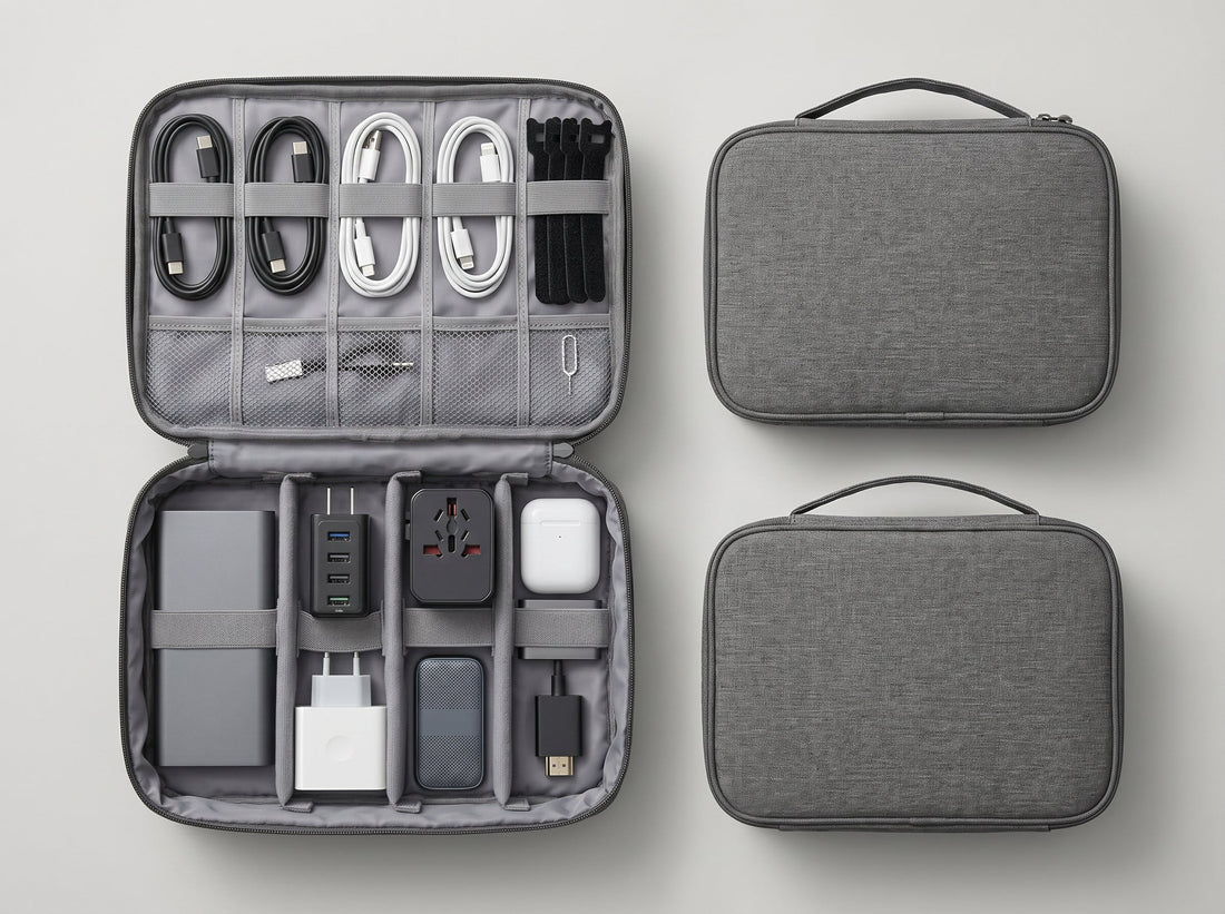 Fit 10 Tech Essentials in One Slim Bag — The Minimalist Packing Secret